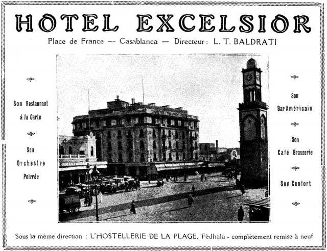 Hôtel Excelsior — Hotel Excelsior Casablanca