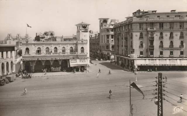 Hôtel Excelsior — Casablanca-PlaceFrance-Excelsior 1950