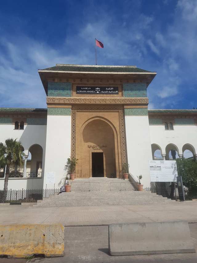 Siège du Palais de la Justice — Palais de justice, Casablanca