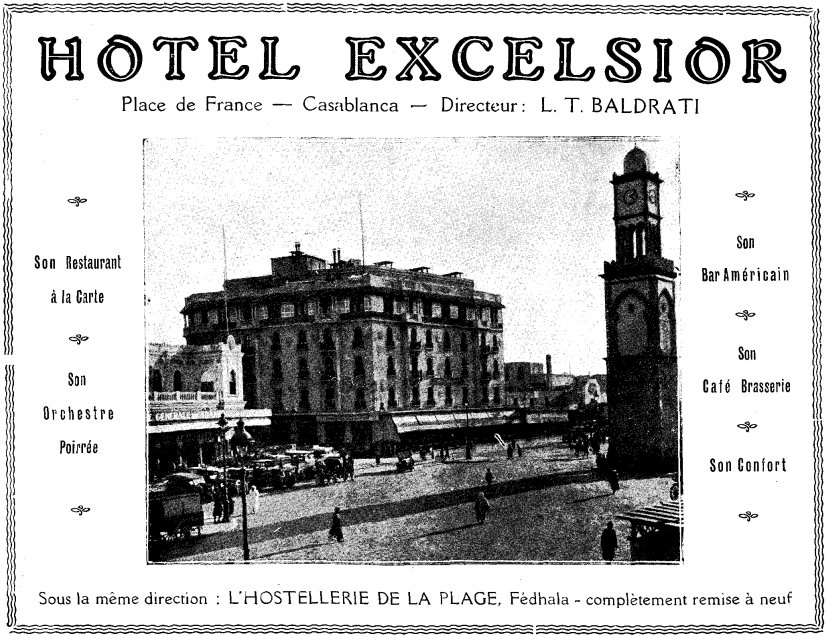Hôtel Excelsior — Hotel Excelsior Casablanca